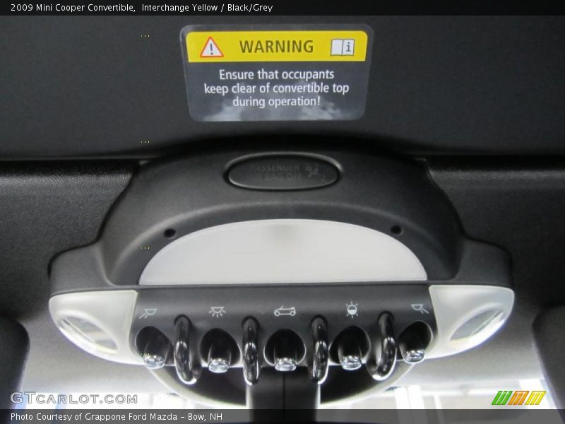 Interchange Yellow / Black/Grey 2009 Mini Cooper Convertible