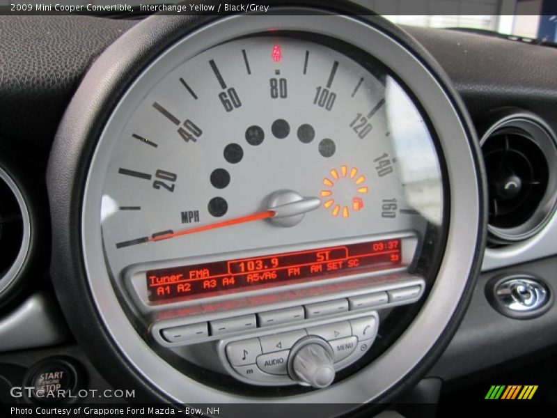 Interchange Yellow / Black/Grey 2009 Mini Cooper Convertible
