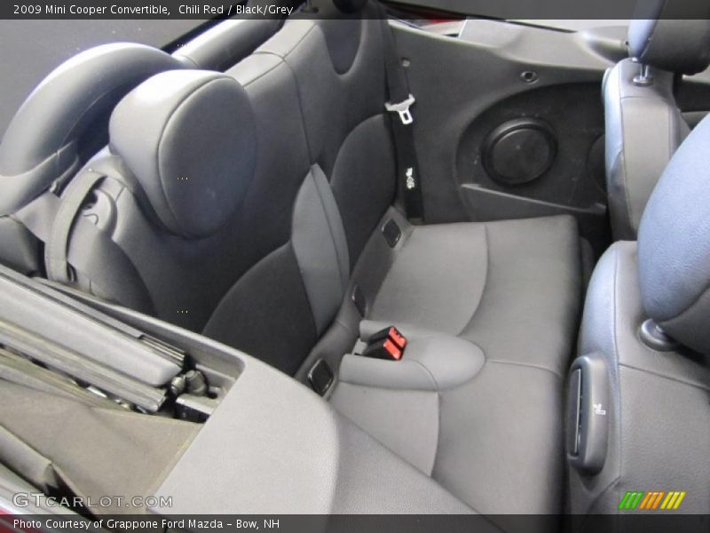 Chili Red / Black/Grey 2009 Mini Cooper Convertible