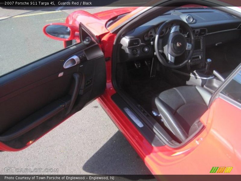 Guards Red / Black 2007 Porsche 911 Targa 4S