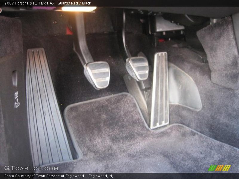 Guards Red / Black 2007 Porsche 911 Targa 4S
