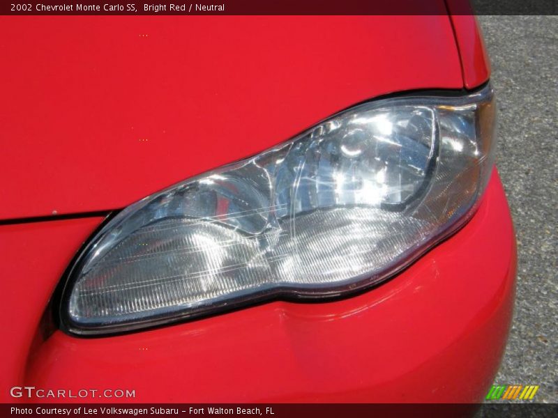 Bright Red / Neutral 2002 Chevrolet Monte Carlo SS
