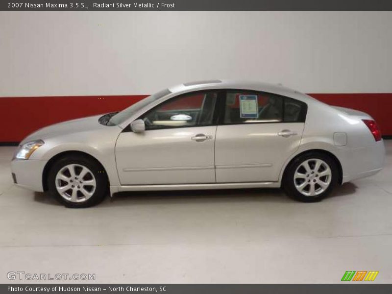 Radiant Silver Metallic / Frost 2007 Nissan Maxima 3.5 SL