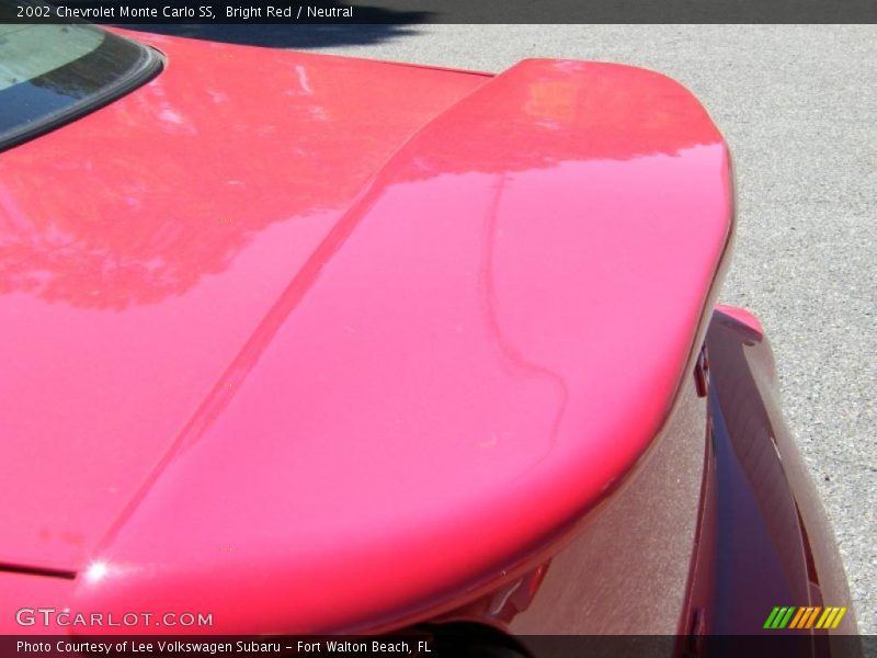 Bright Red / Neutral 2002 Chevrolet Monte Carlo SS