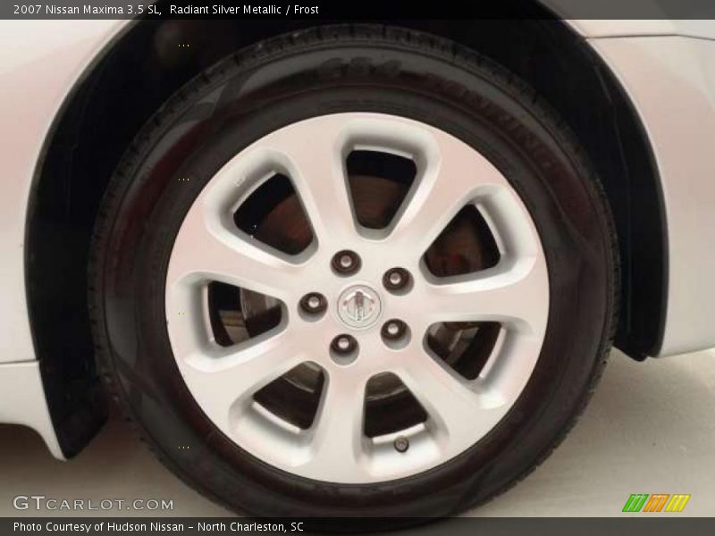 Radiant Silver Metallic / Frost 2007 Nissan Maxima 3.5 SL