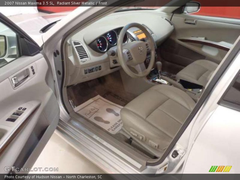 Radiant Silver Metallic / Frost 2007 Nissan Maxima 3.5 SL