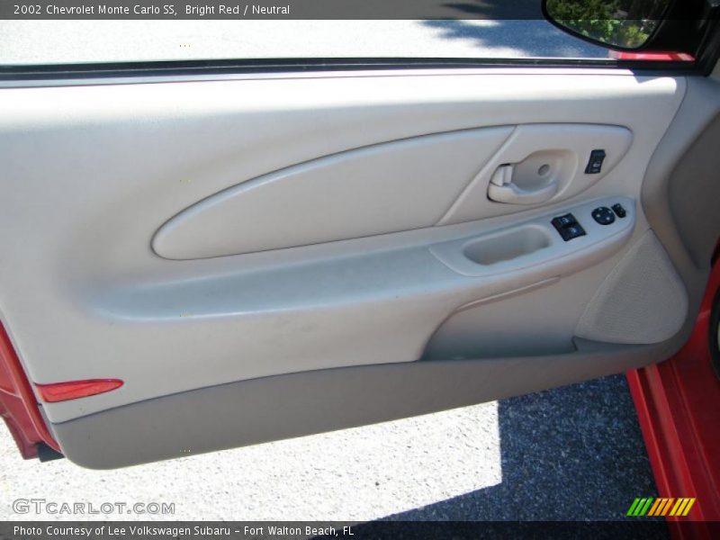 Bright Red / Neutral 2002 Chevrolet Monte Carlo SS