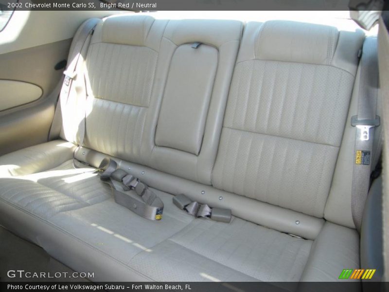 Bright Red / Neutral 2002 Chevrolet Monte Carlo SS