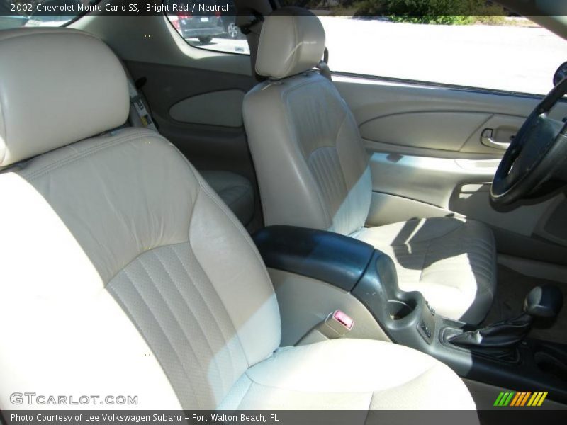 Bright Red / Neutral 2002 Chevrolet Monte Carlo SS