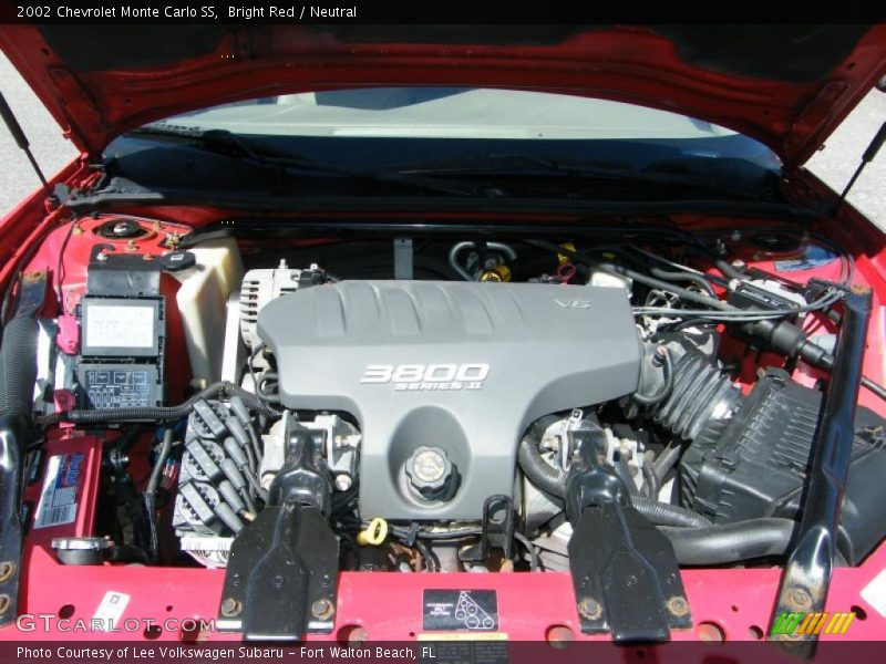 Bright Red / Neutral 2002 Chevrolet Monte Carlo SS