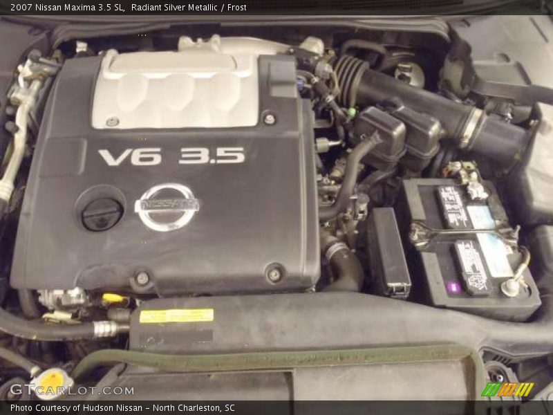 Radiant Silver Metallic / Frost 2007 Nissan Maxima 3.5 SL