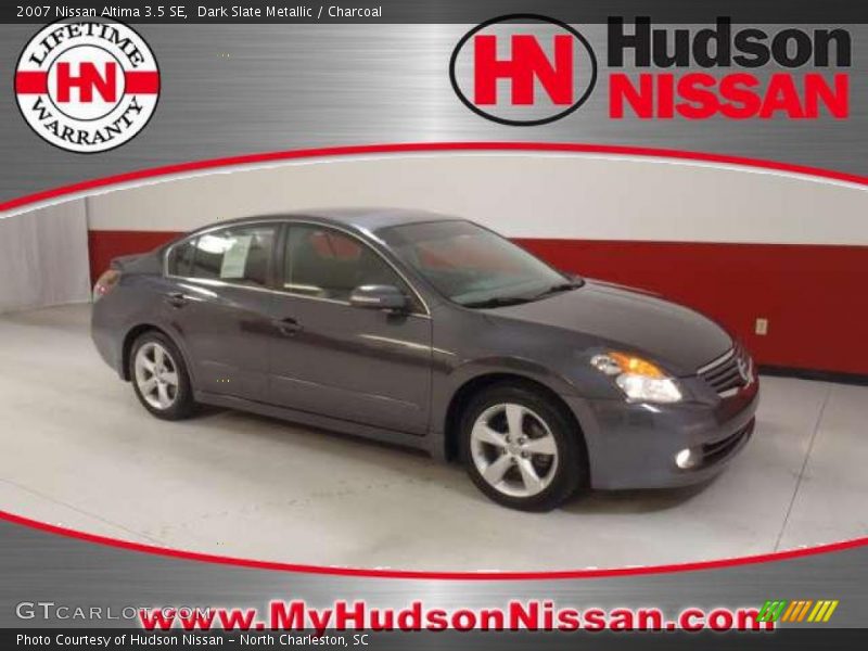 Dark Slate Metallic / Charcoal 2007 Nissan Altima 3.5 SE