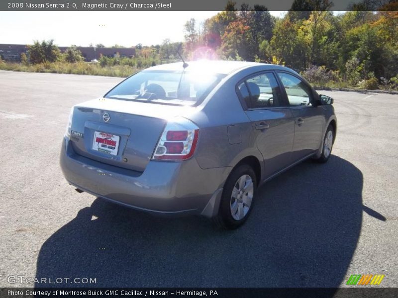 Magnetic Gray / Charcoal/Steel 2008 Nissan Sentra 2.0