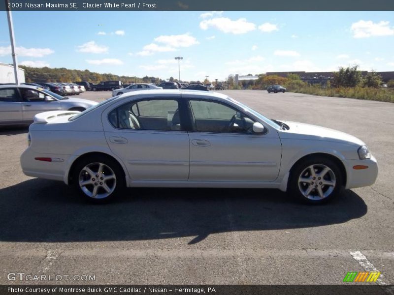 Glacier White Pearl / Frost 2003 Nissan Maxima SE