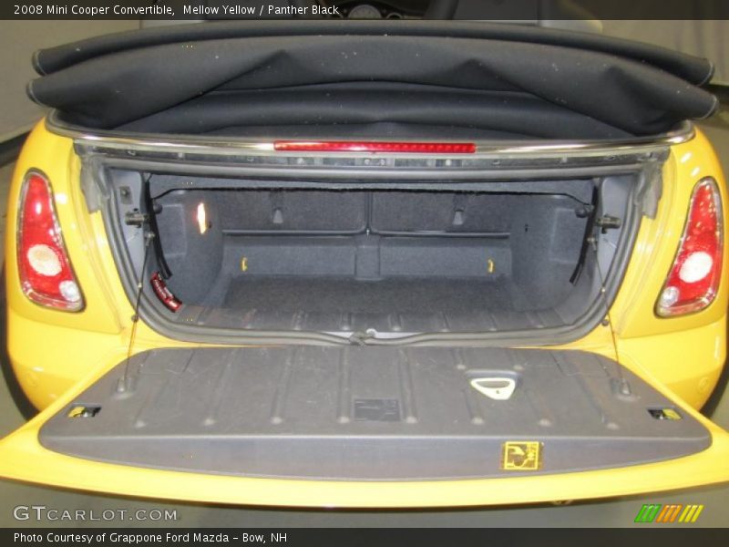 Mellow Yellow / Panther Black 2008 Mini Cooper Convertible