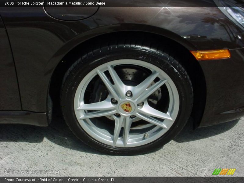 Macadamia Metallic / Sand Beige 2009 Porsche Boxster