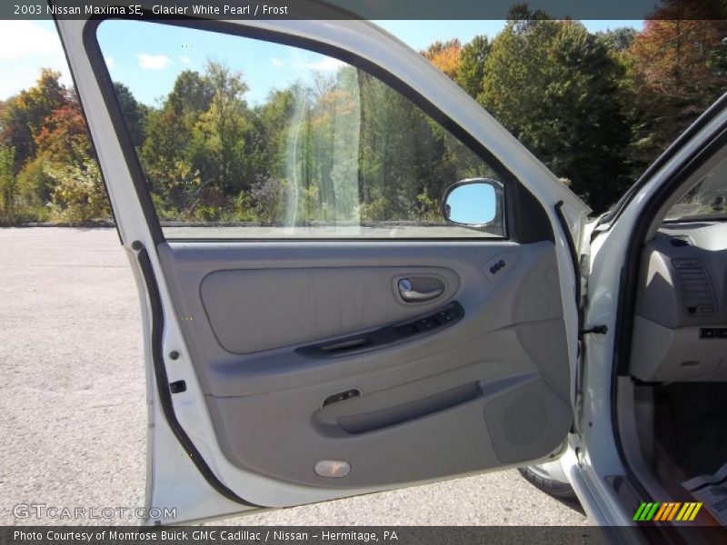 Glacier White Pearl / Frost 2003 Nissan Maxima SE
