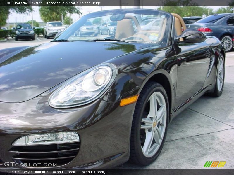 Macadamia Metallic / Sand Beige 2009 Porsche Boxster