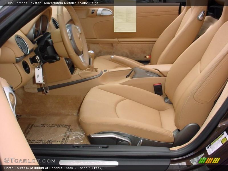 Macadamia Metallic / Sand Beige 2009 Porsche Boxster