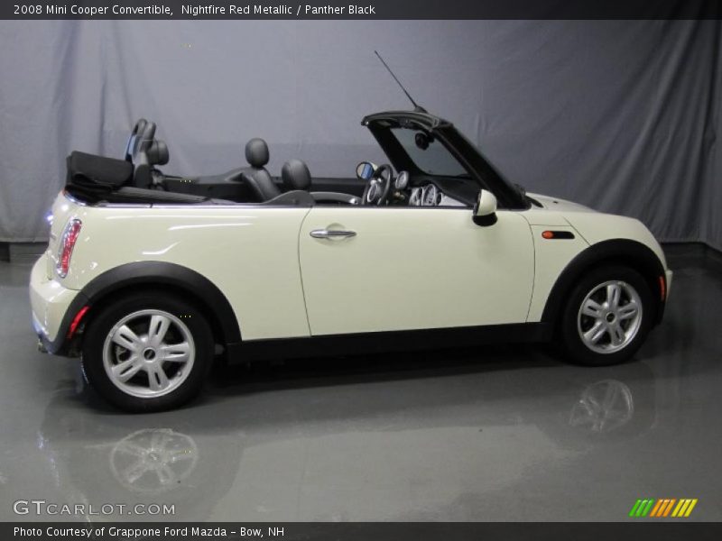 Nightfire Red Metallic / Panther Black 2008 Mini Cooper Convertible