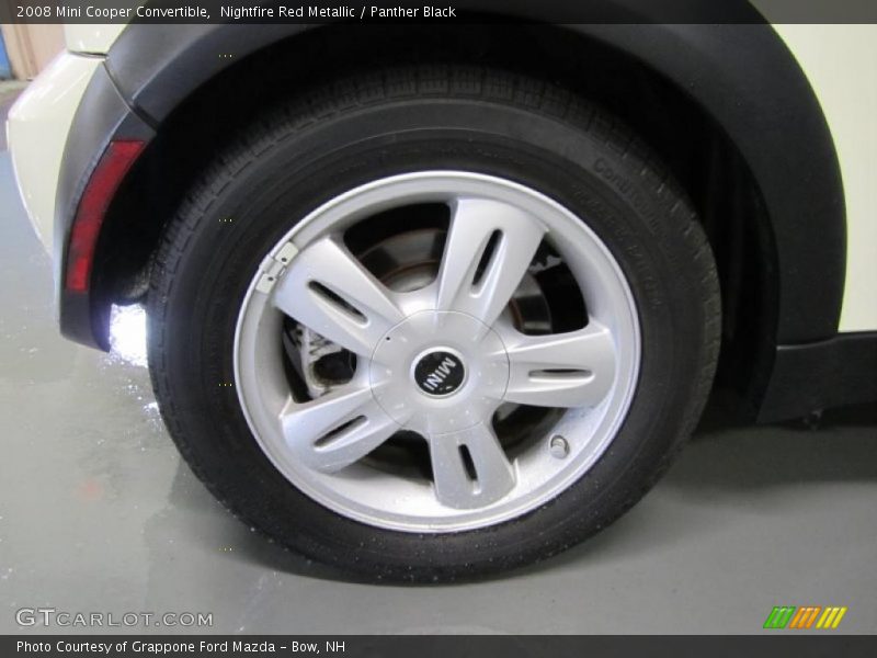 Nightfire Red Metallic / Panther Black 2008 Mini Cooper Convertible
