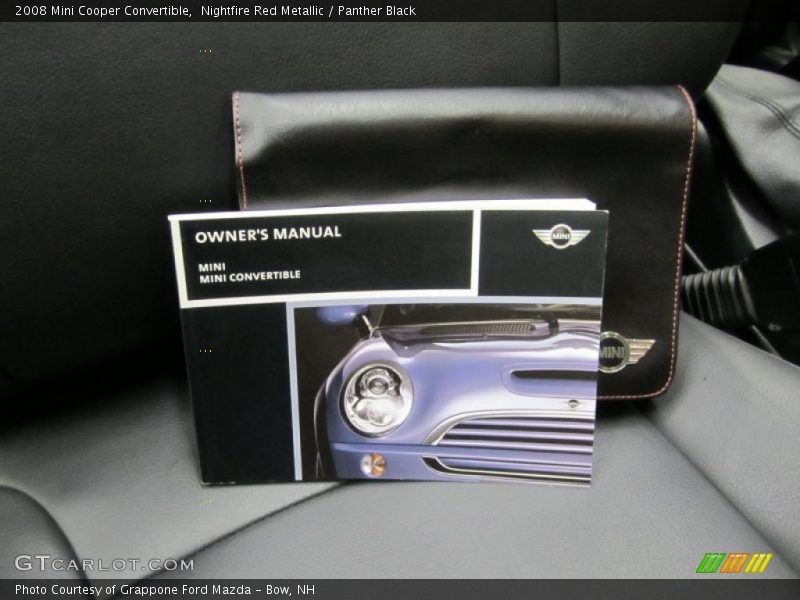Nightfire Red Metallic / Panther Black 2008 Mini Cooper Convertible
