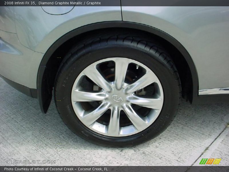 Diamond Graphite Metallic / Graphite 2008 Infiniti FX 35