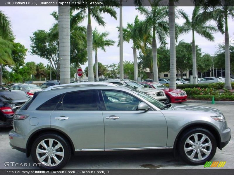 Diamond Graphite Metallic / Graphite 2008 Infiniti FX 35