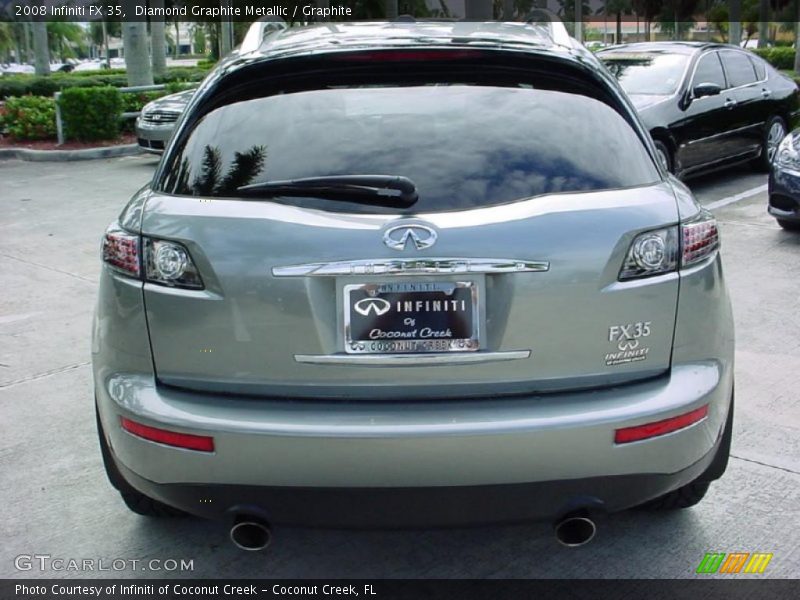 Diamond Graphite Metallic / Graphite 2008 Infiniti FX 35