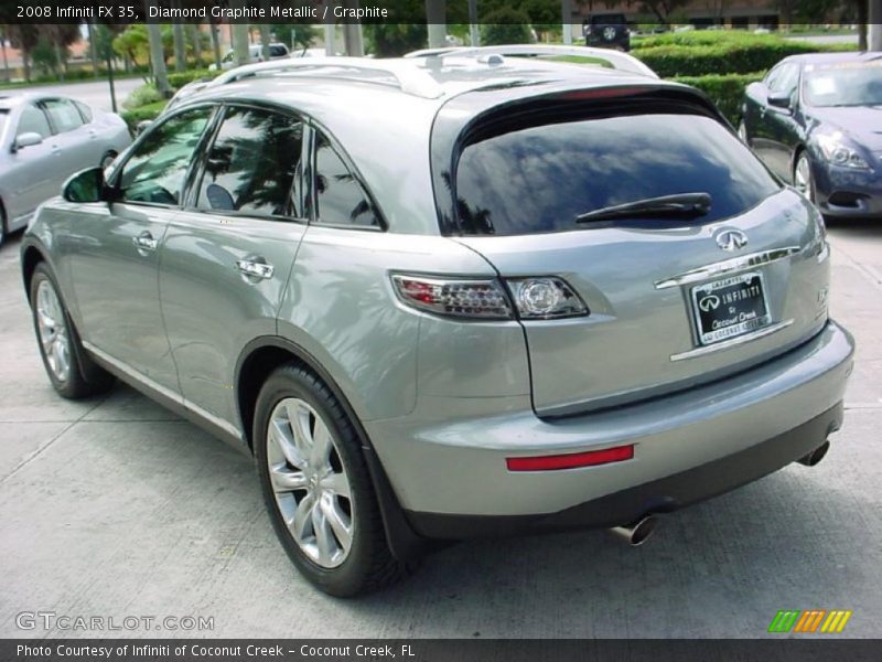 Diamond Graphite Metallic / Graphite 2008 Infiniti FX 35