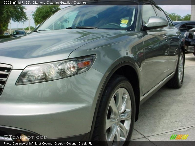 Diamond Graphite Metallic / Graphite 2008 Infiniti FX 35