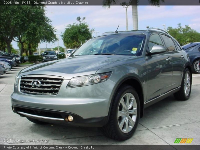 Diamond Graphite Metallic / Graphite 2008 Infiniti FX 35