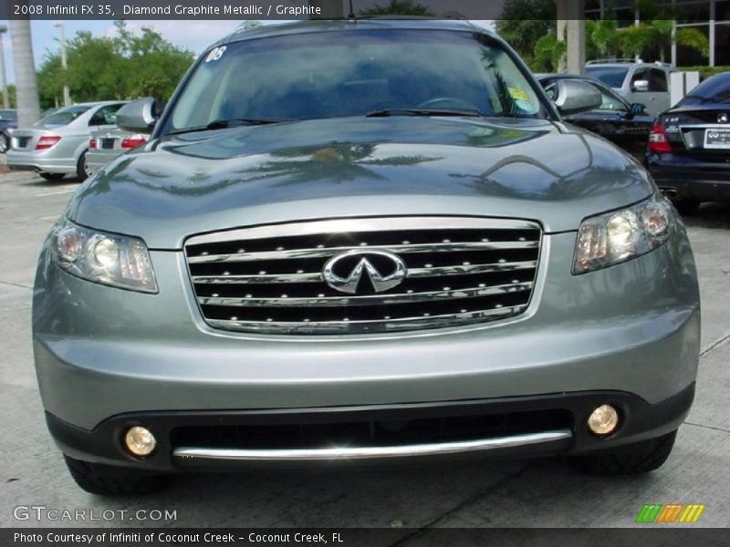 Diamond Graphite Metallic / Graphite 2008 Infiniti FX 35