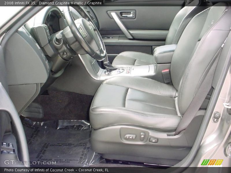 Diamond Graphite Metallic / Graphite 2008 Infiniti FX 35