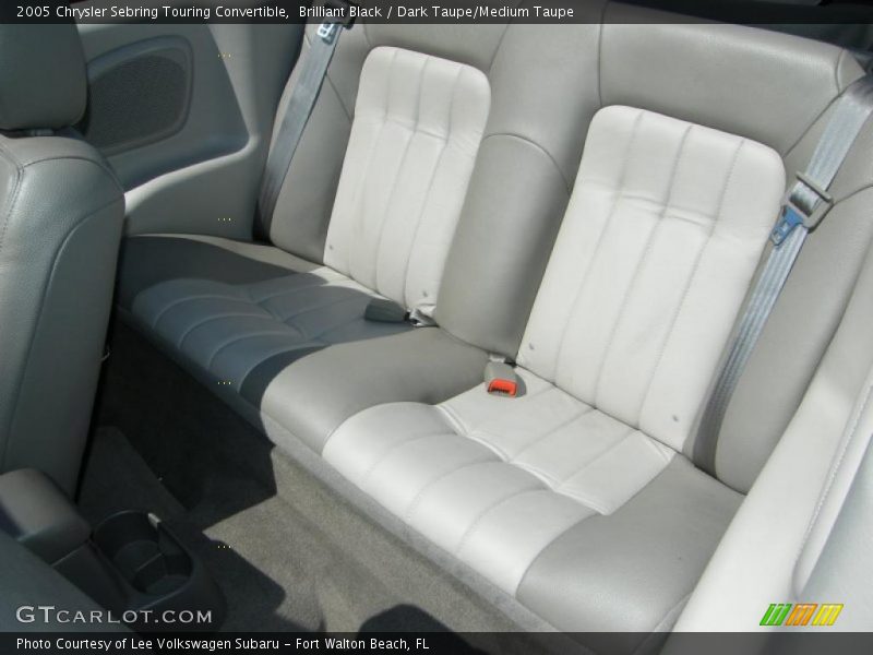 Brilliant Black / Dark Taupe/Medium Taupe 2005 Chrysler Sebring Touring Convertible