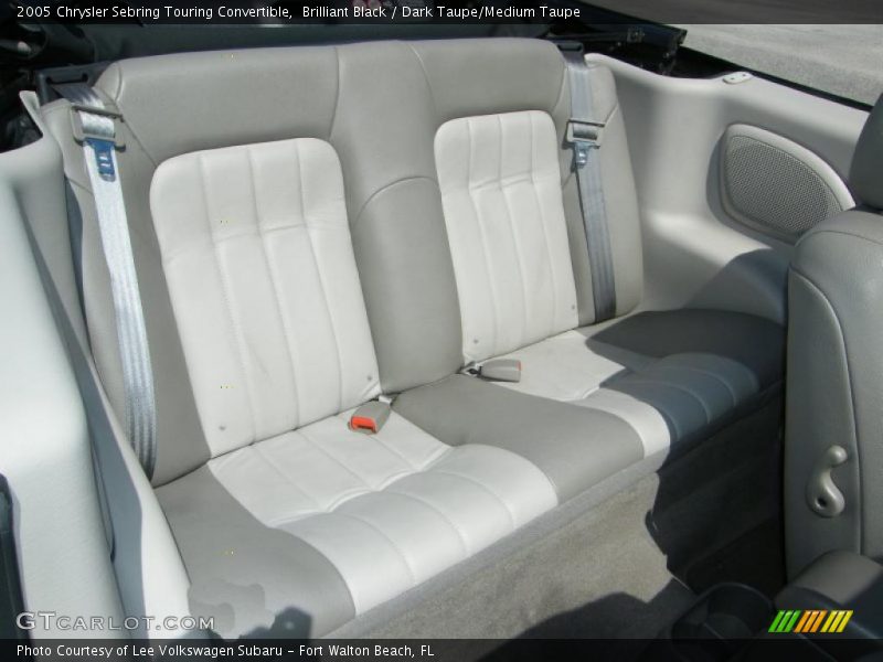 Brilliant Black / Dark Taupe/Medium Taupe 2005 Chrysler Sebring Touring Convertible