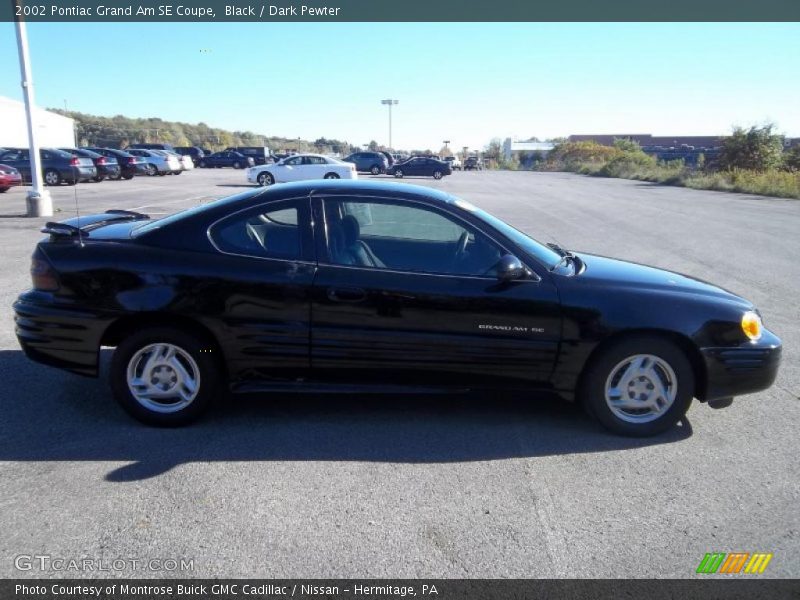 Black / Dark Pewter 2002 Pontiac Grand Am SE Coupe