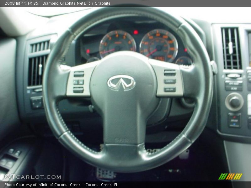 Diamond Graphite Metallic / Graphite 2008 Infiniti FX 35