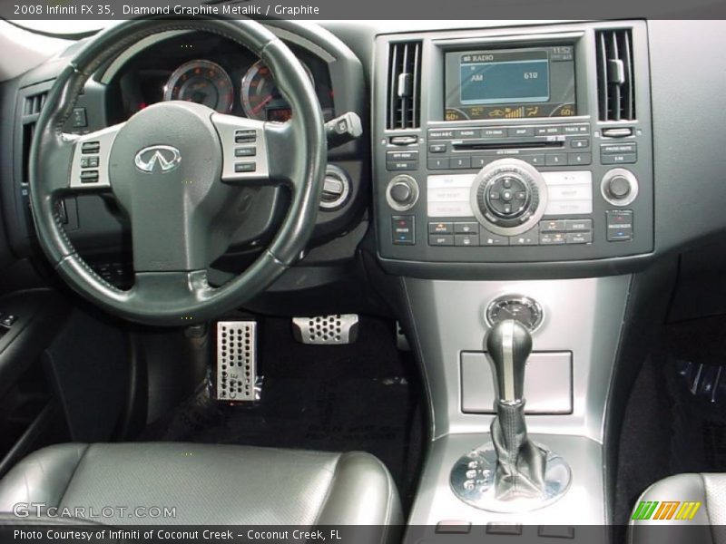 Diamond Graphite Metallic / Graphite 2008 Infiniti FX 35