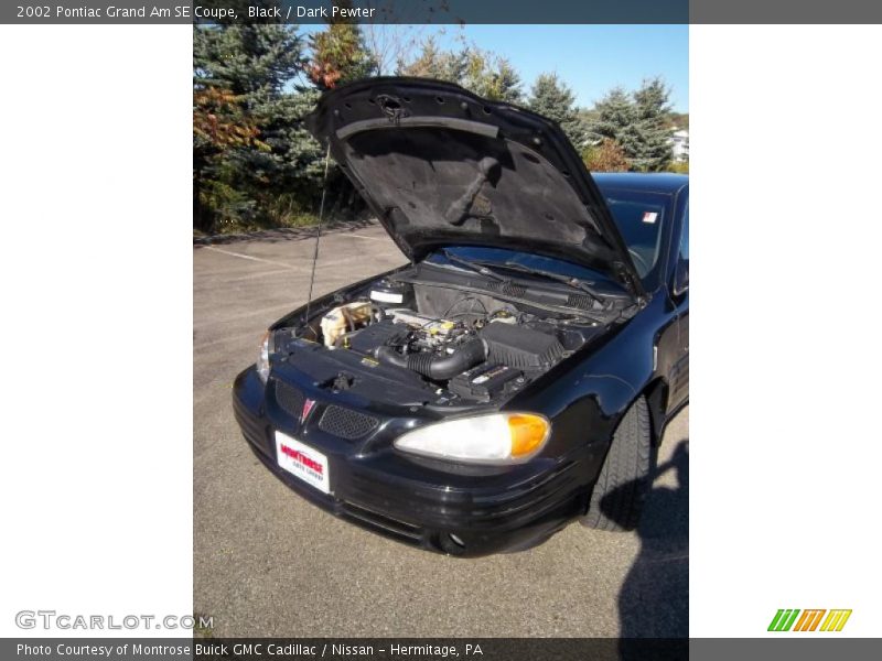 Black / Dark Pewter 2002 Pontiac Grand Am SE Coupe