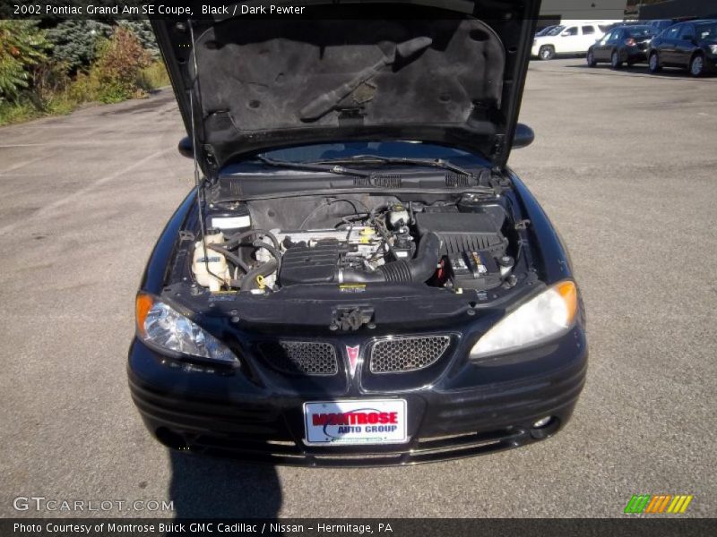 Black / Dark Pewter 2002 Pontiac Grand Am SE Coupe