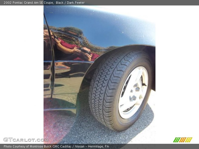 Black / Dark Pewter 2002 Pontiac Grand Am SE Coupe