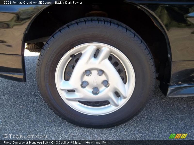 Black / Dark Pewter 2002 Pontiac Grand Am SE Coupe
