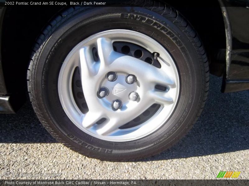 Black / Dark Pewter 2002 Pontiac Grand Am SE Coupe