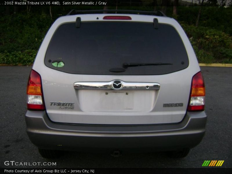 Satin Silver Metallic / Gray 2002 Mazda Tribute LX V6 4WD