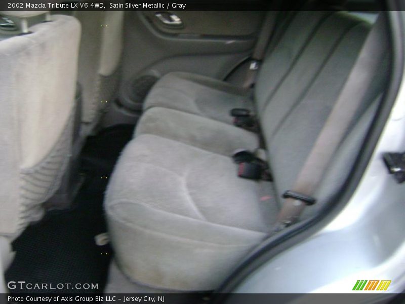 Satin Silver Metallic / Gray 2002 Mazda Tribute LX V6 4WD