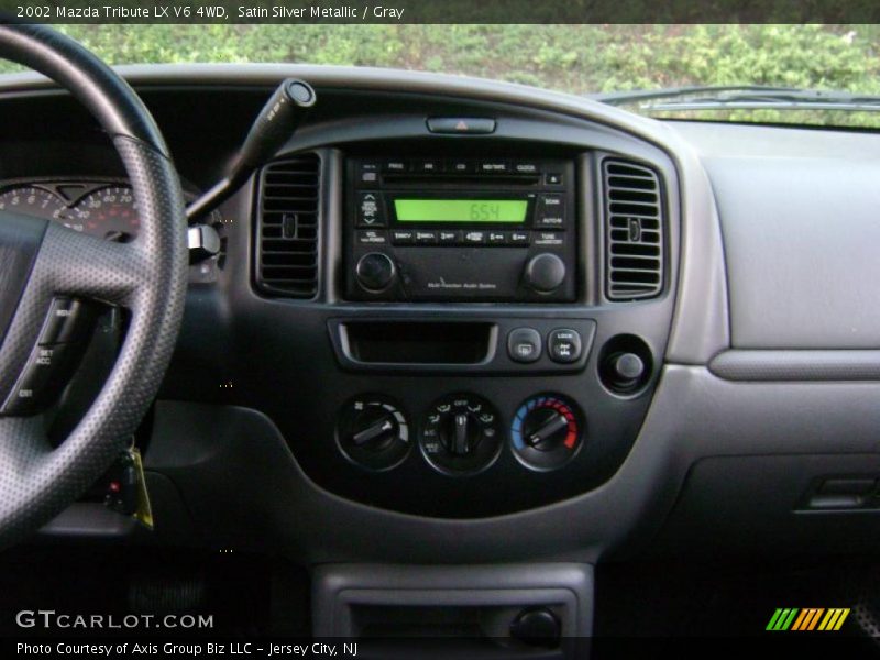 Satin Silver Metallic / Gray 2002 Mazda Tribute LX V6 4WD