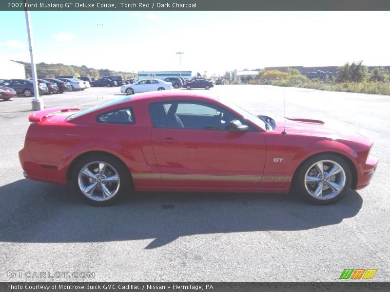 Torch Red / Dark Charcoal 2007 Ford Mustang GT Deluxe Coupe