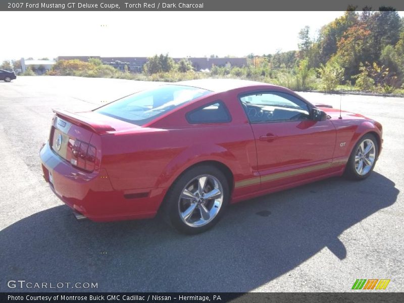 Torch Red / Dark Charcoal 2007 Ford Mustang GT Deluxe Coupe