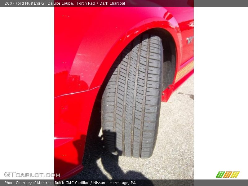Torch Red / Dark Charcoal 2007 Ford Mustang GT Deluxe Coupe